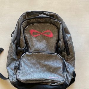 nfinity purple sparkle backpack